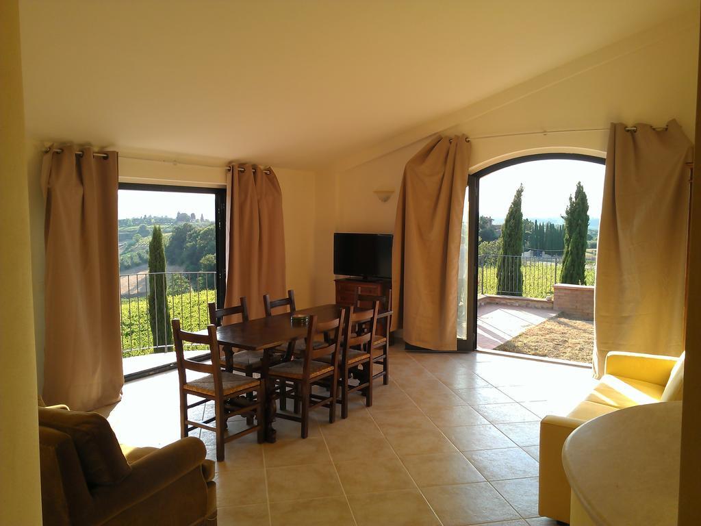 Appartement Il Crinale à San Gimignano Extérieur photo